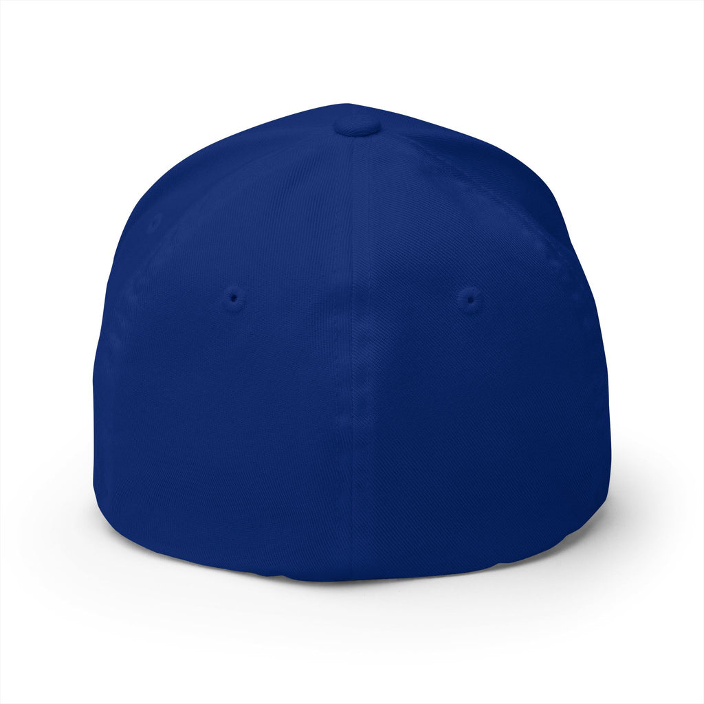 Embroidered Crown Badge Cap — Classic Structured Baseball Hat