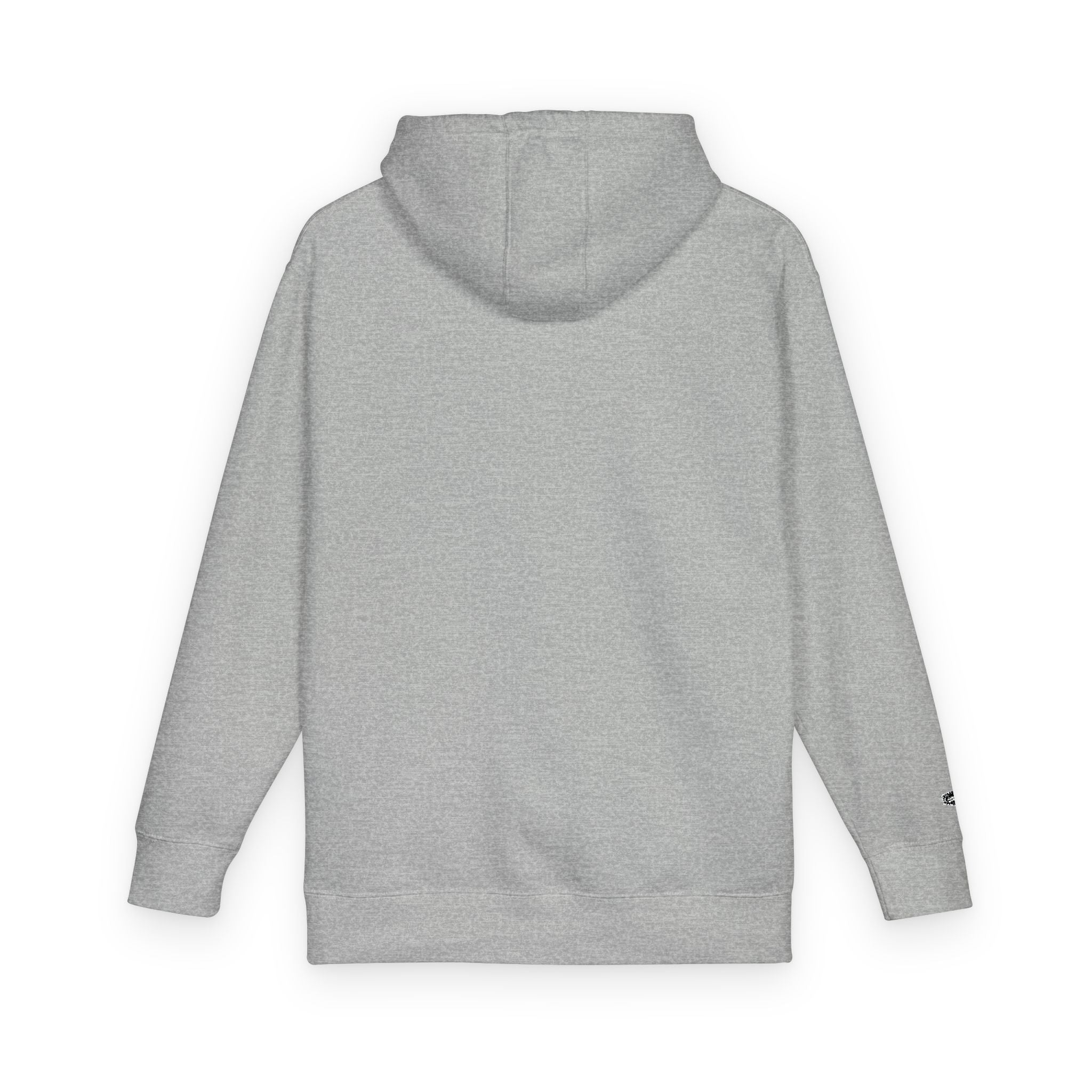 CONQUER Embroidered Hoodie — Soft White Fleece