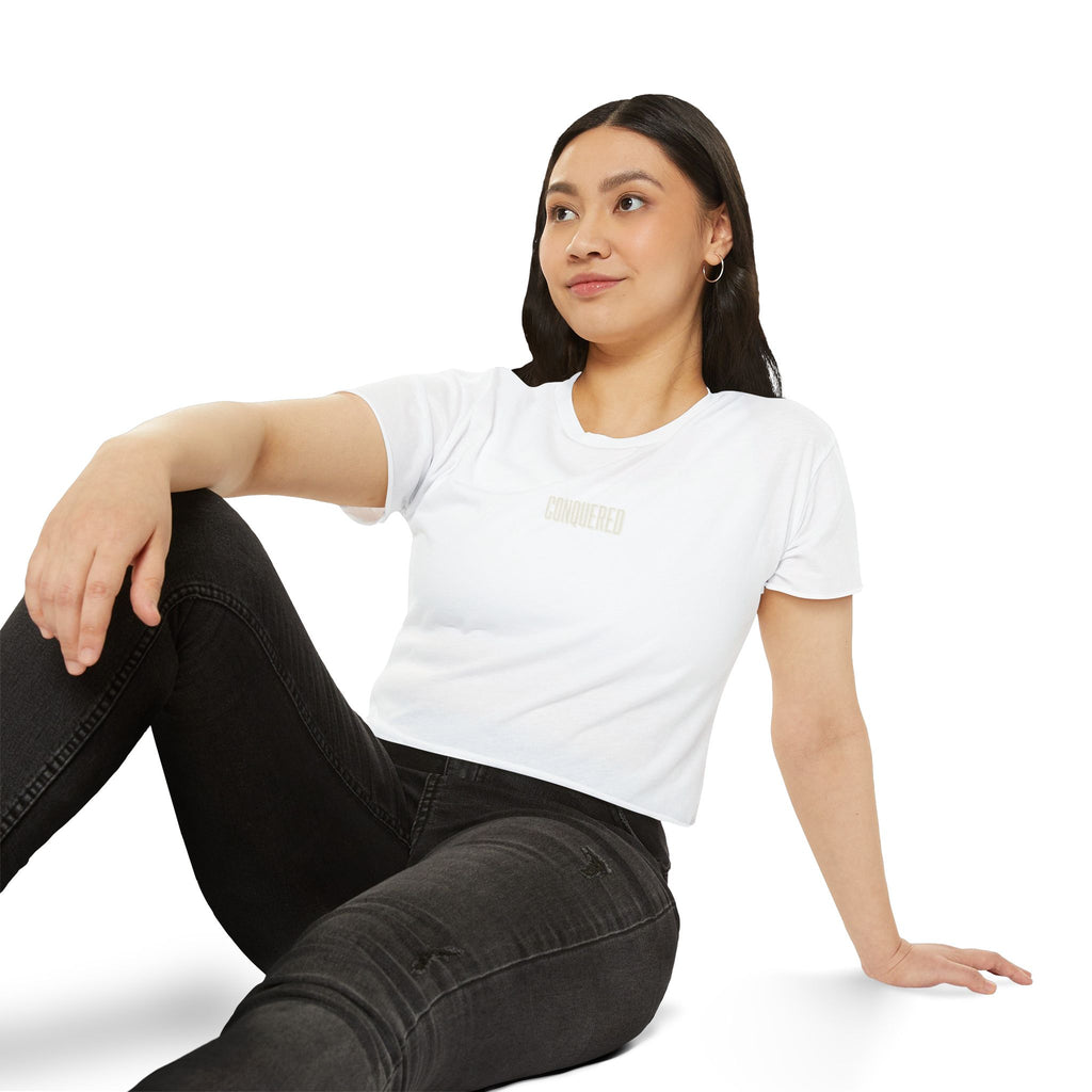 CONQUER Womens Crop-Top