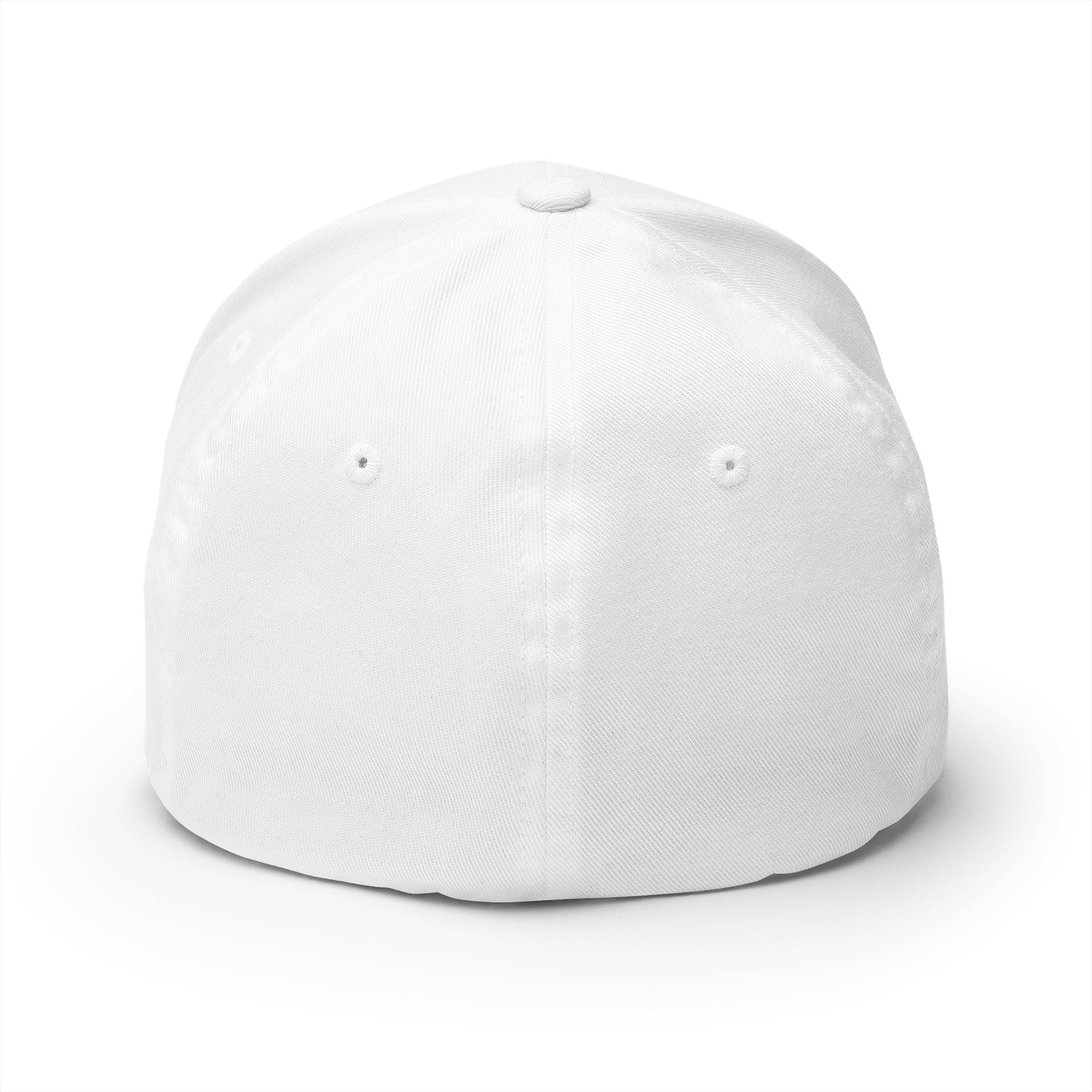 Embroidered Crown Badge Cap — Classic Structured Baseball Hat