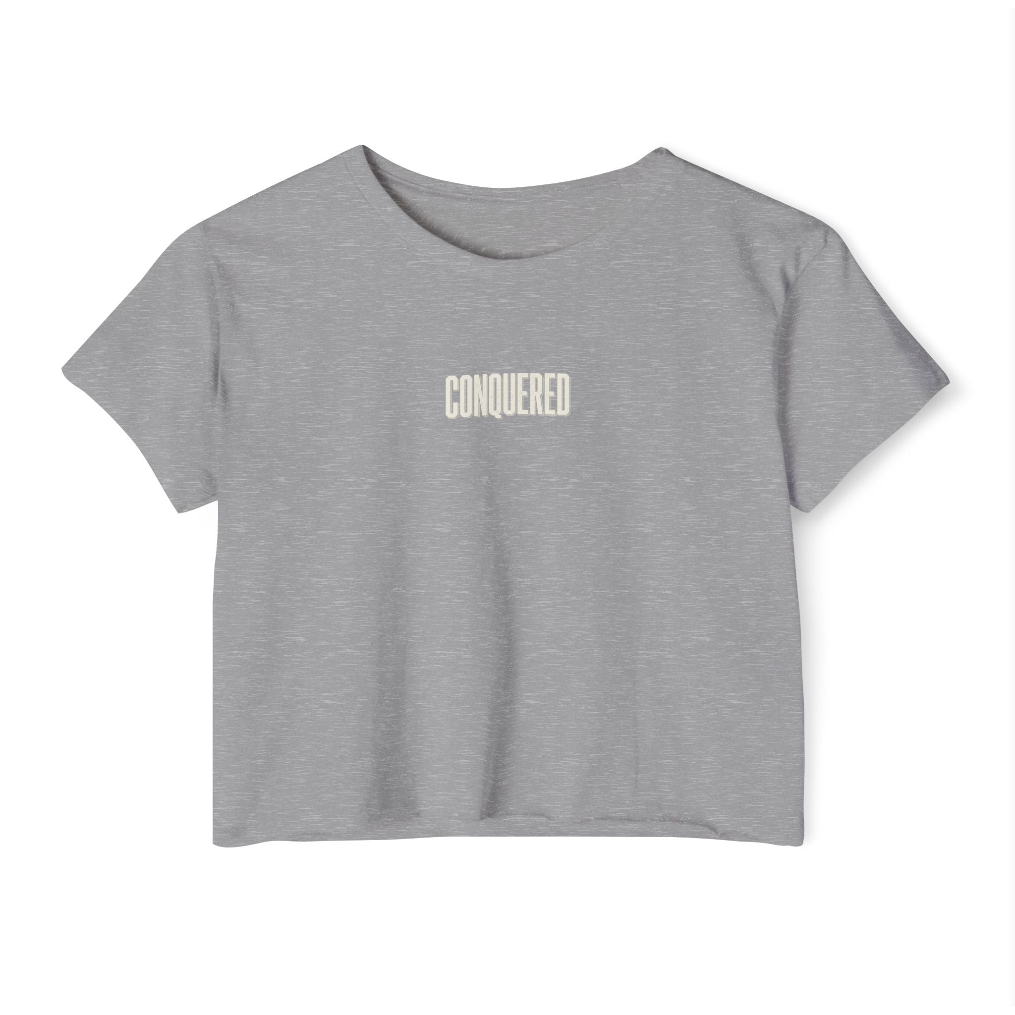 CONQUER Womens Crop-Top