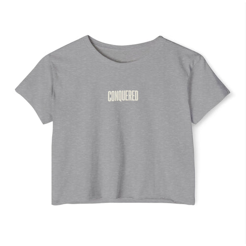 CONQUER Womens Crop-Top