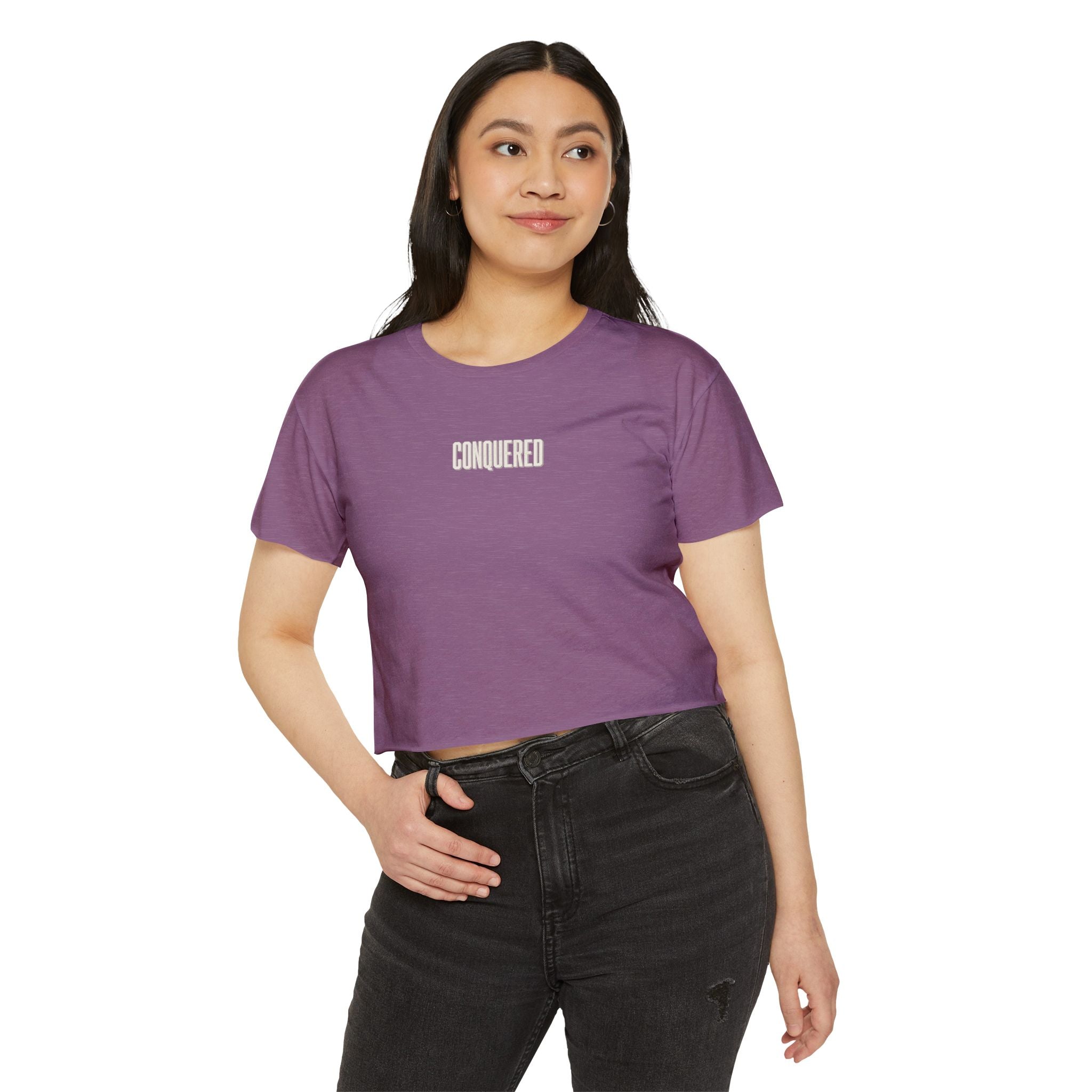 CONQUER Womens Crop-Top