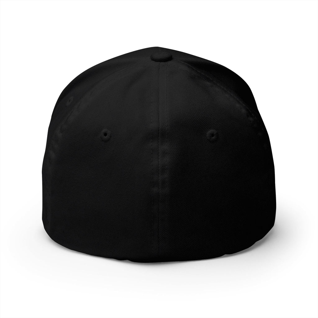 Embroidered Crown Badge Cap — Classic Structured Baseball Hat