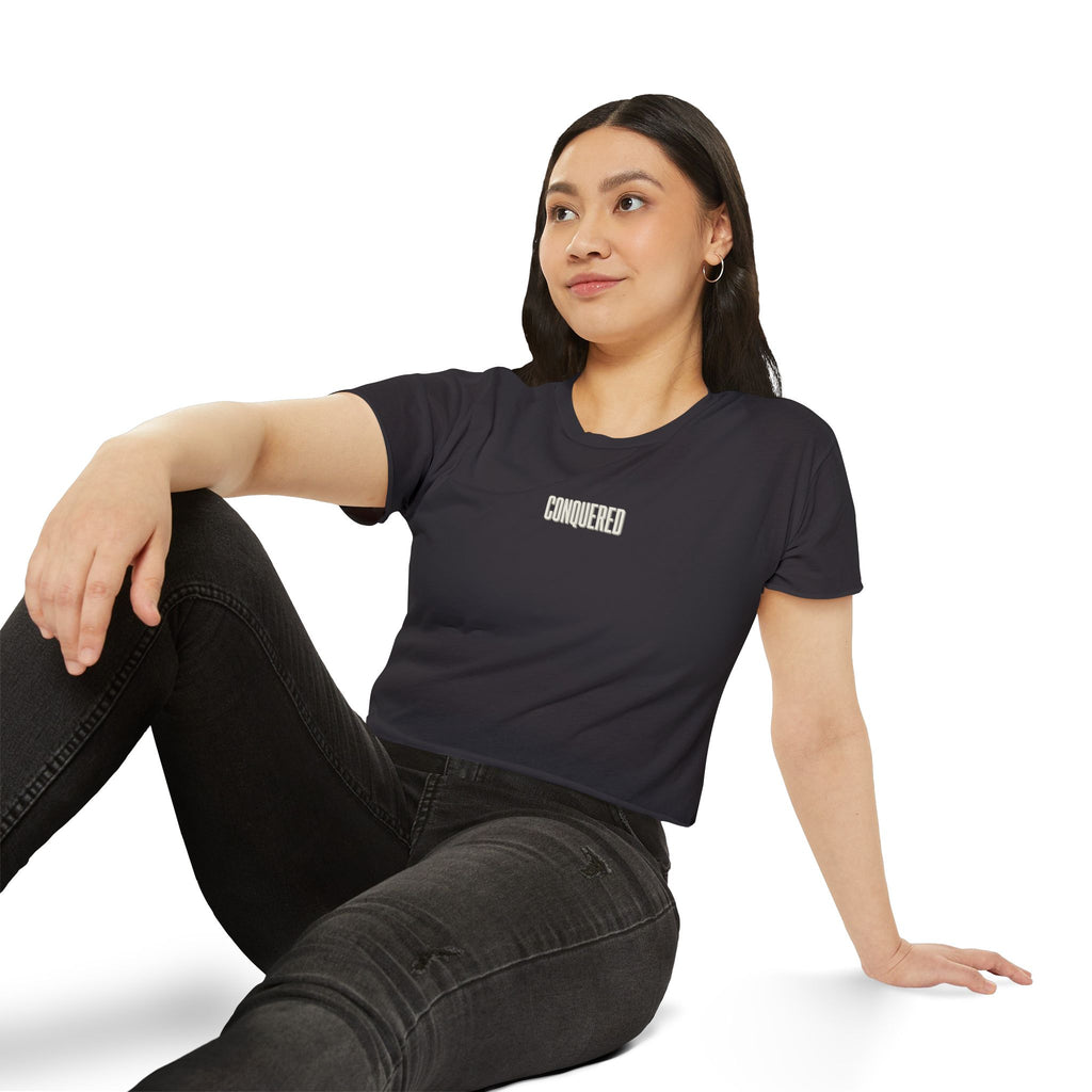 CONQUER Womens Crop-Top