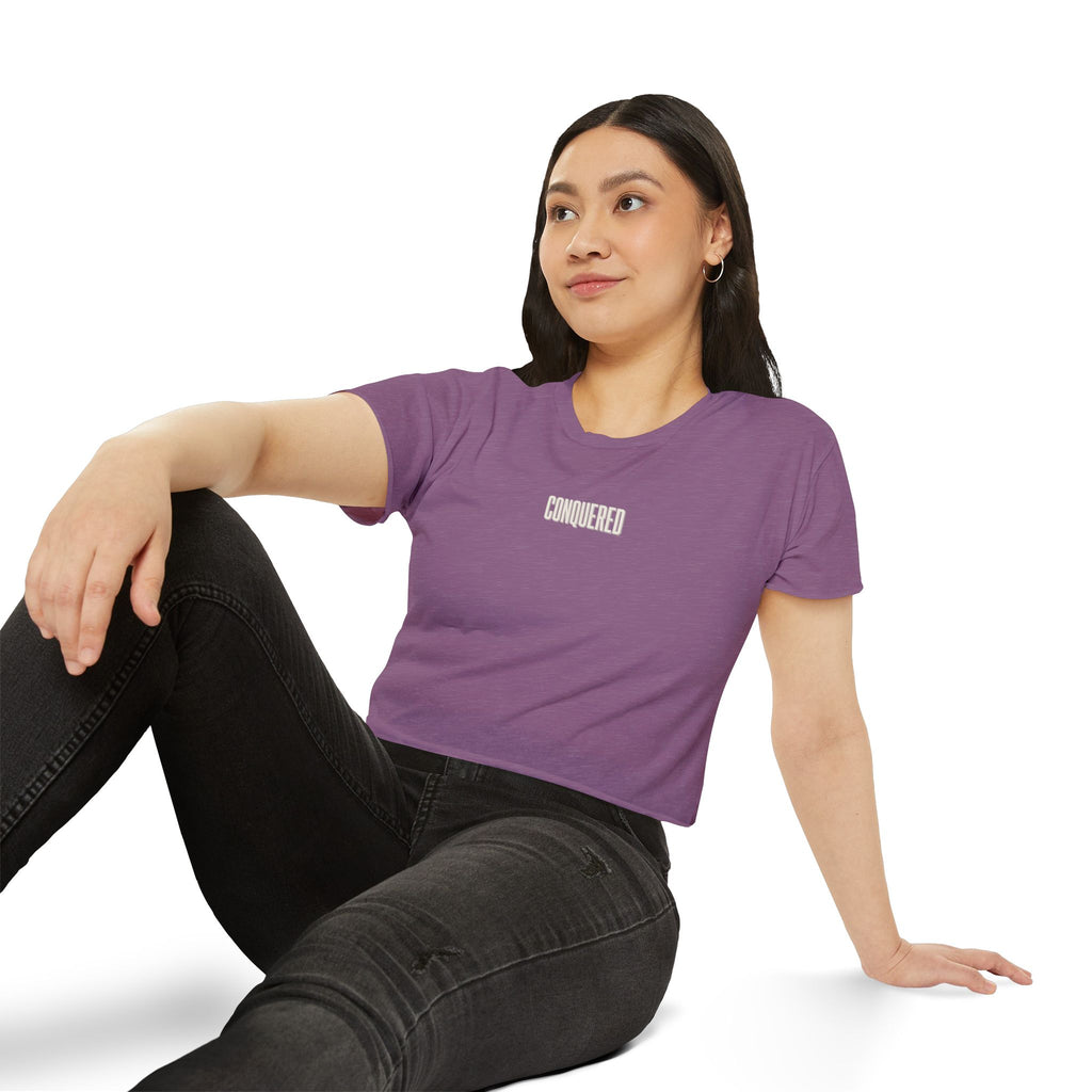 CONQUER Womens Crop-Top