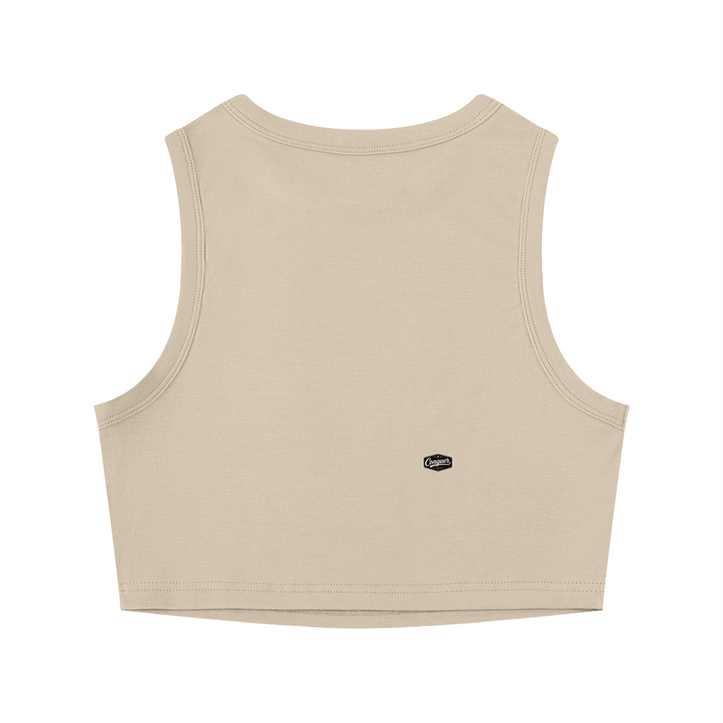 Conquered Crop Tank Top