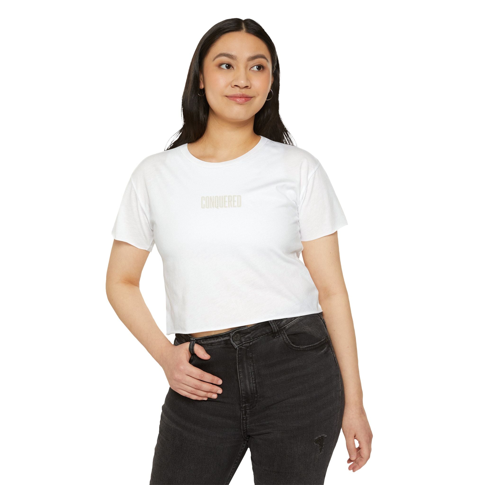 CONQUER Womens Crop-Top