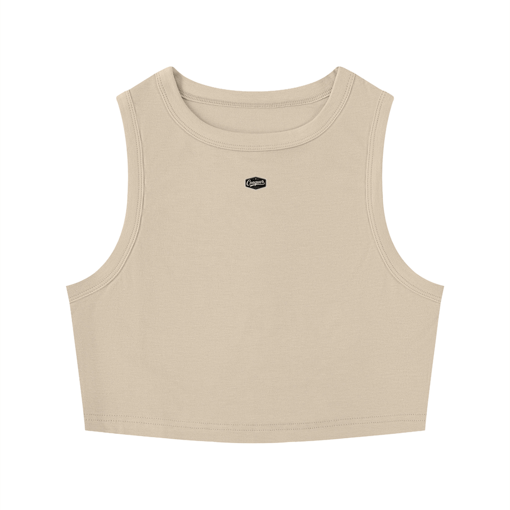 Conquered Crop Tank Top