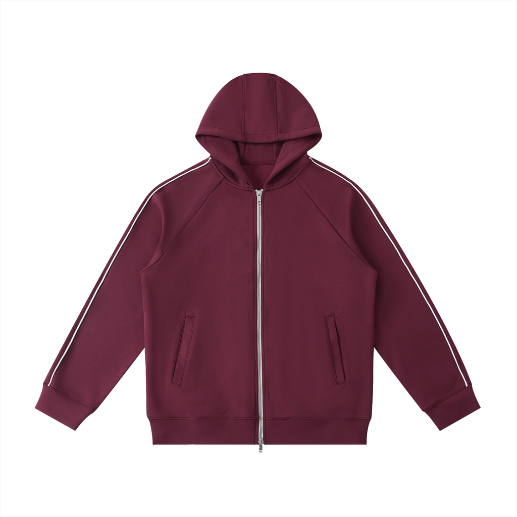 Conquered Heavyweight Raglan Sleeve Zip Hoodie