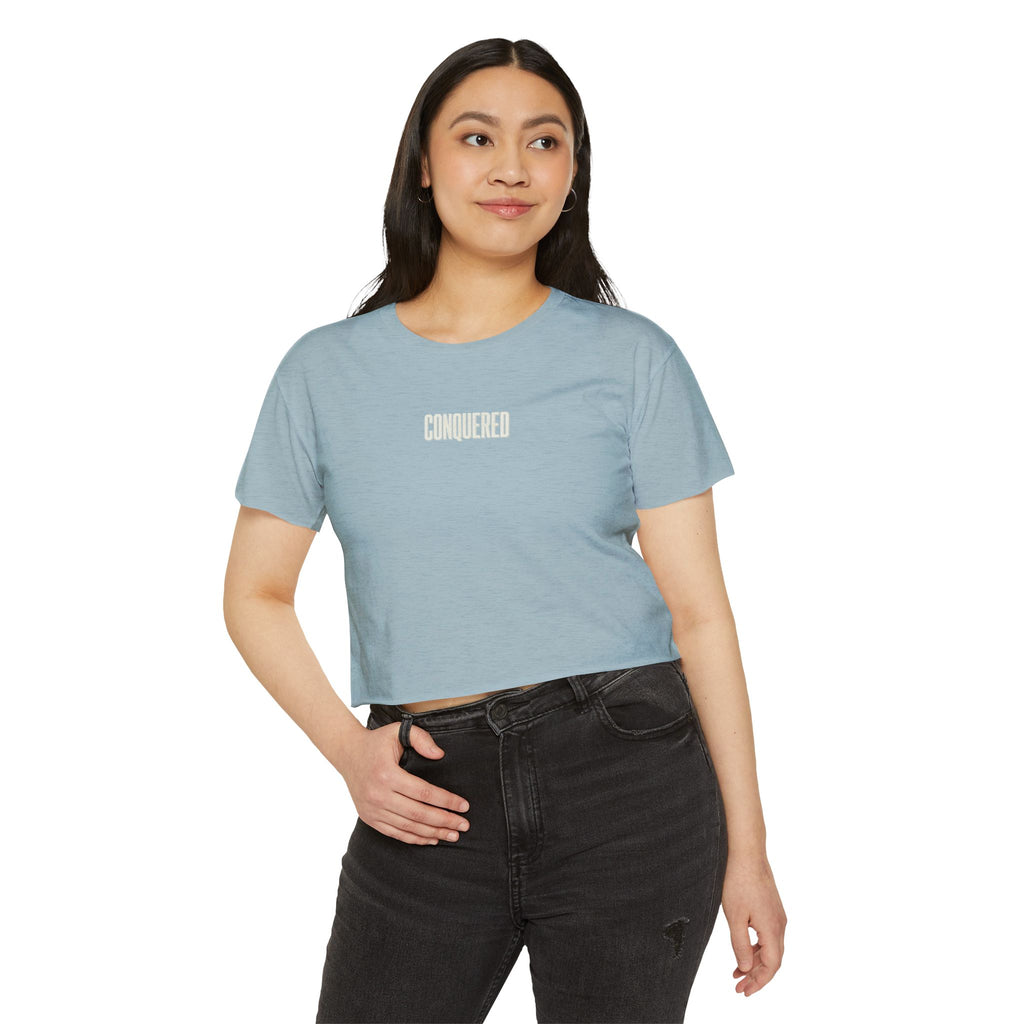 CONQUER Womens Crop-Top