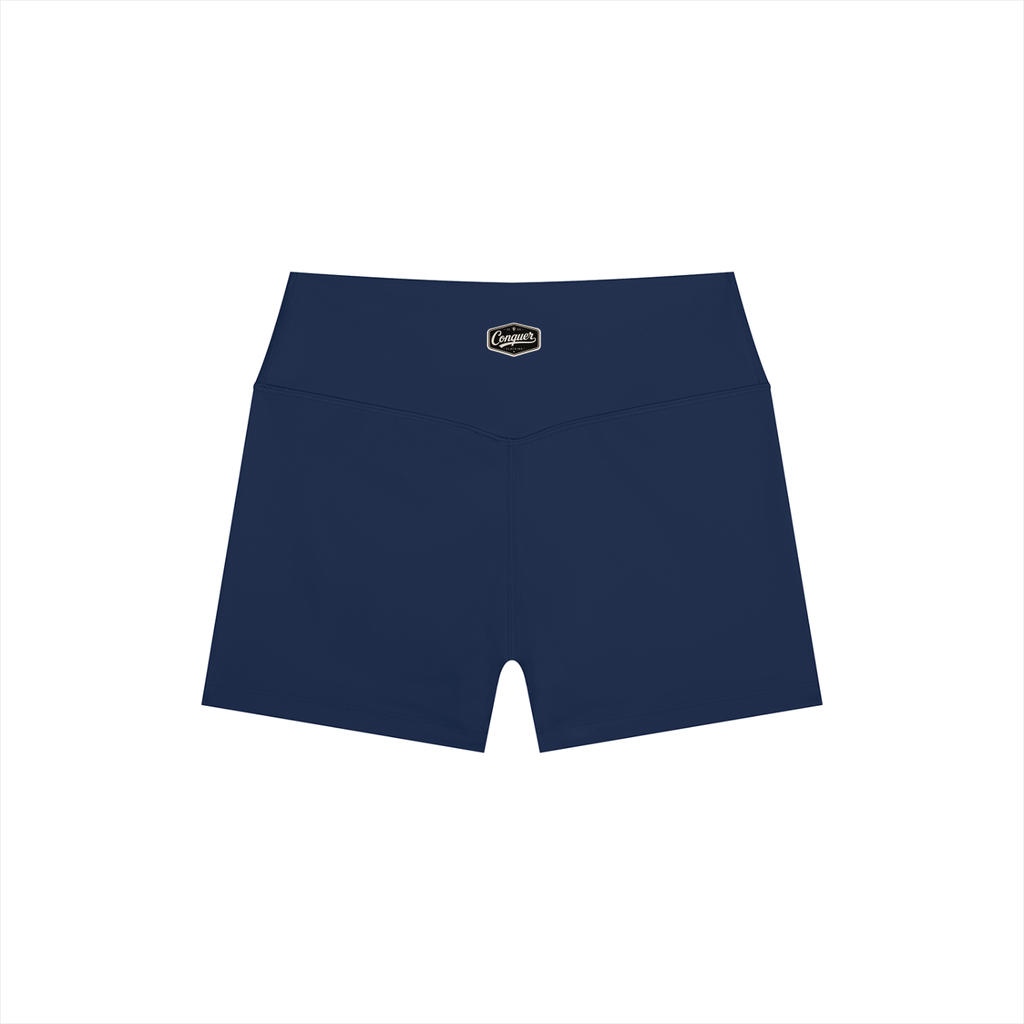 Conquered Women’s High Rise Yoga Shorts