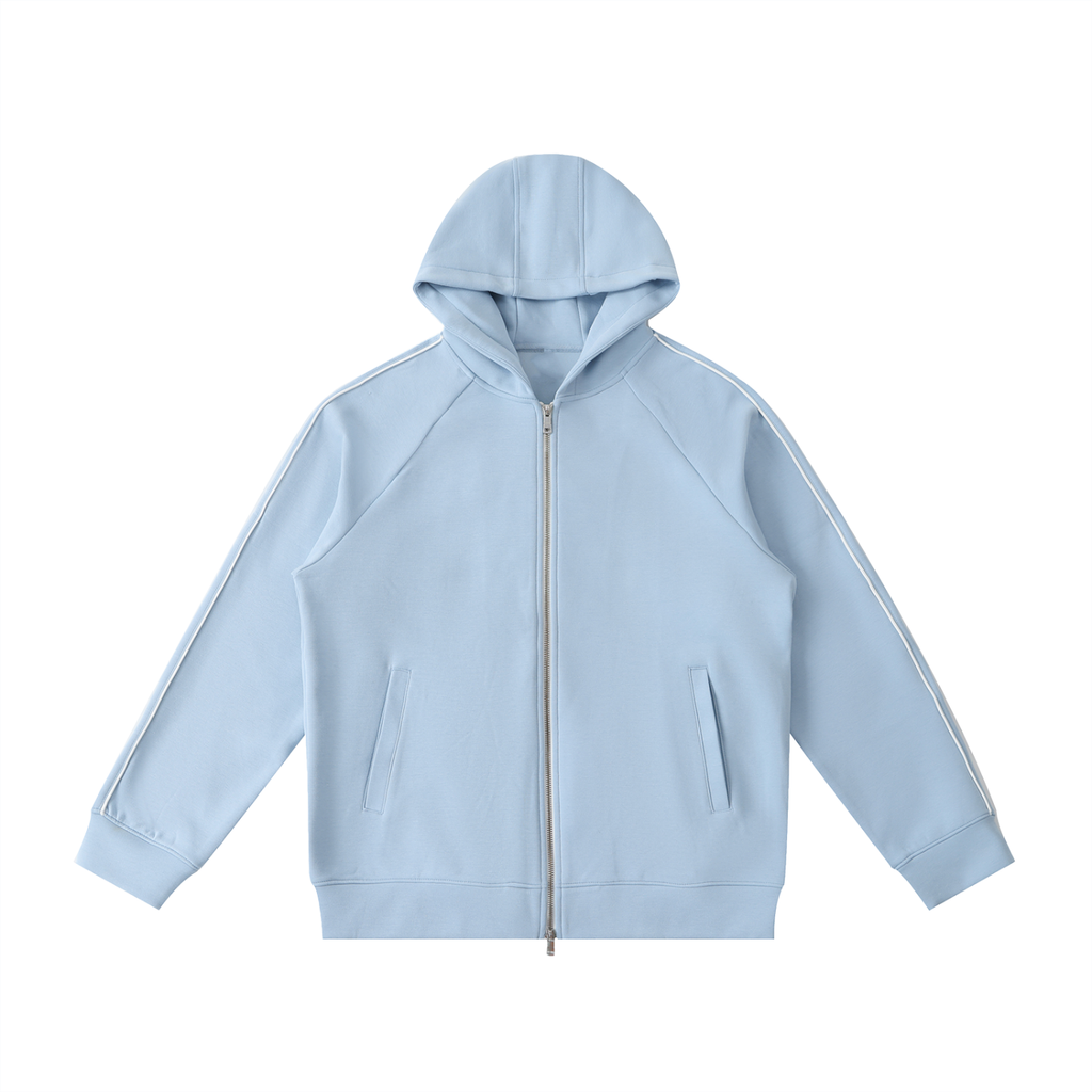 Conquered Heavyweight Raglan Sleeve Zip Hoodie