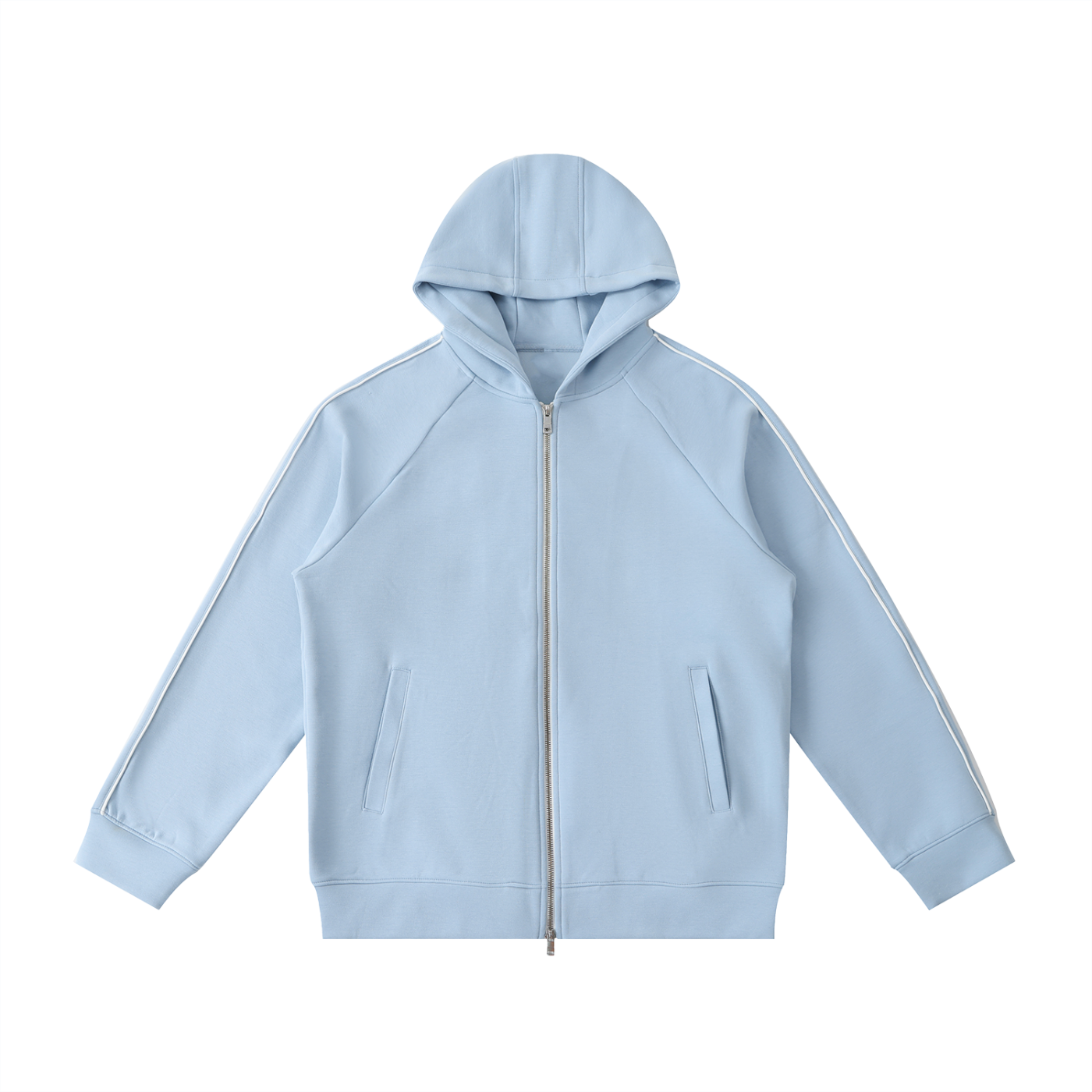 Conquered Heavyweight Raglan Sleeve Zip Hoodie