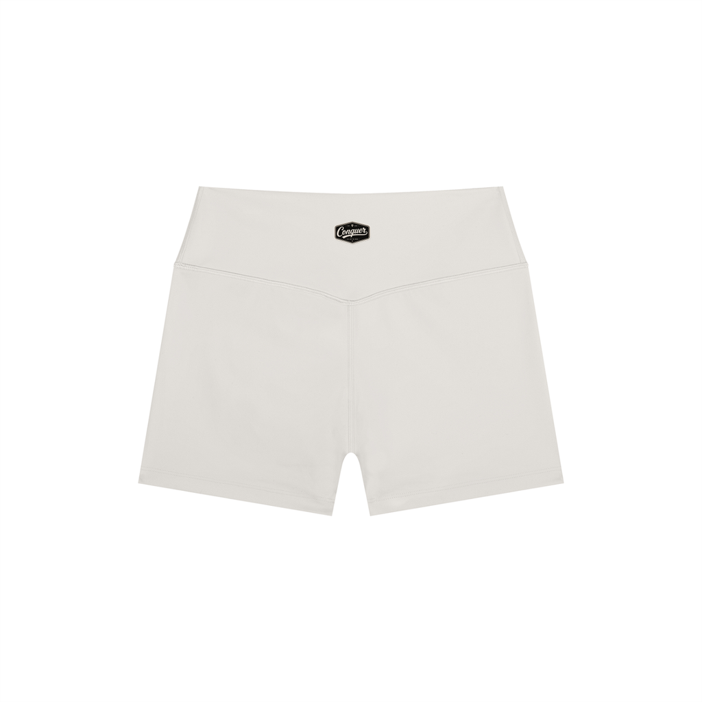Conquered Women’s High Rise Yoga Shorts