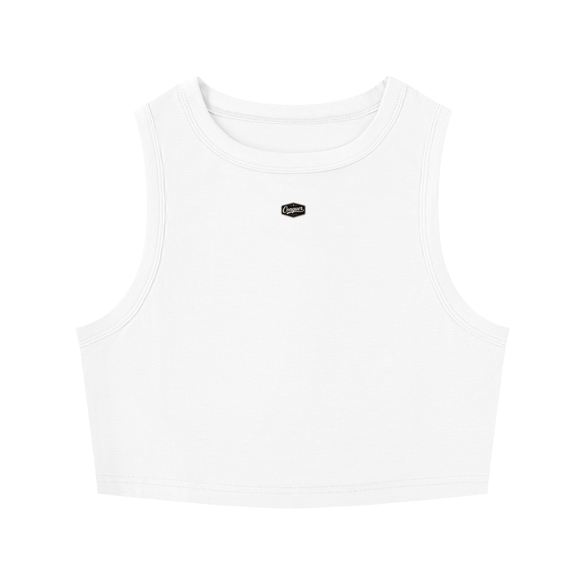 Conquered Women's Crop Tank Top