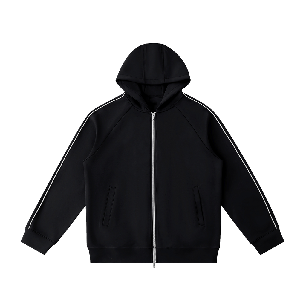 Conquered Heavyweight Raglan Sleeve Zip Hoodie