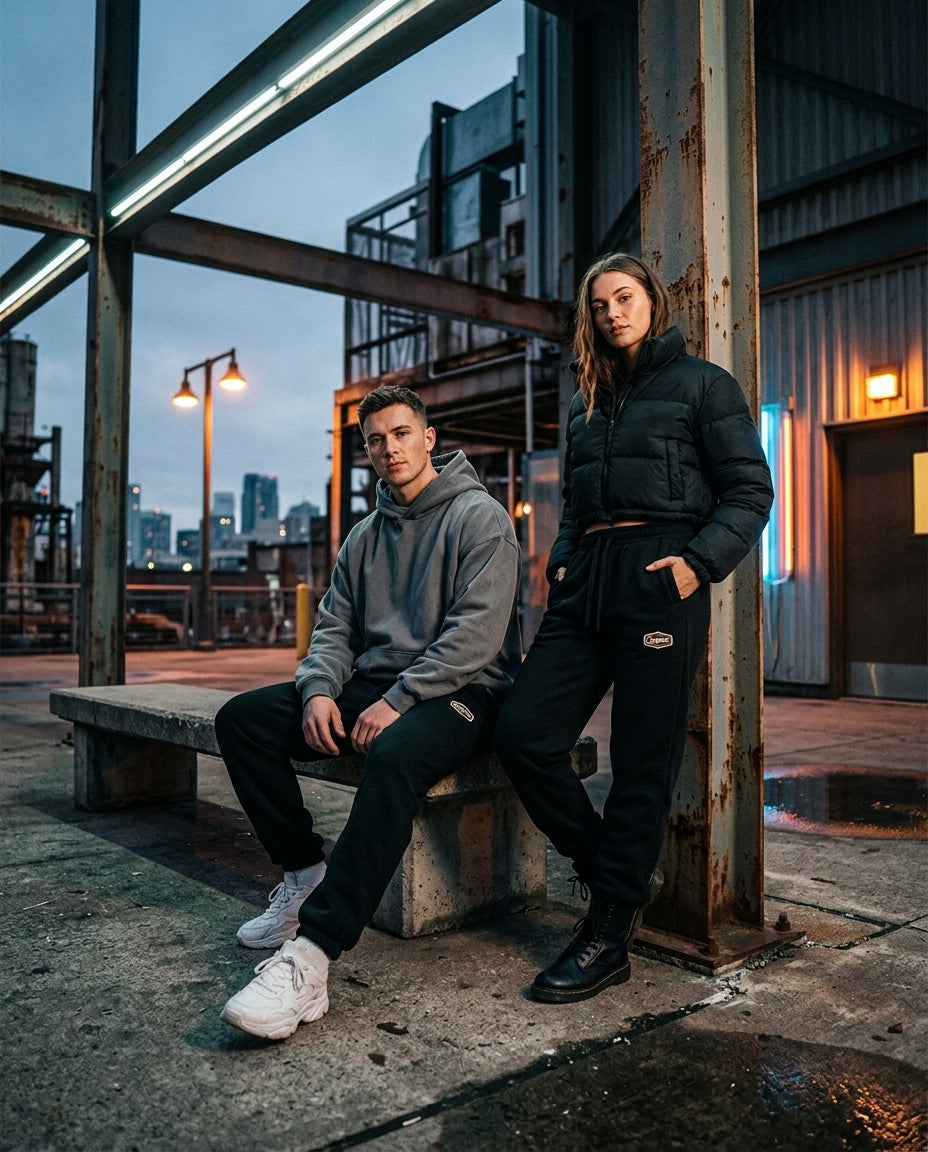 Jogger sweatpants — Urban Lifestyle Display | Generated by Modelize